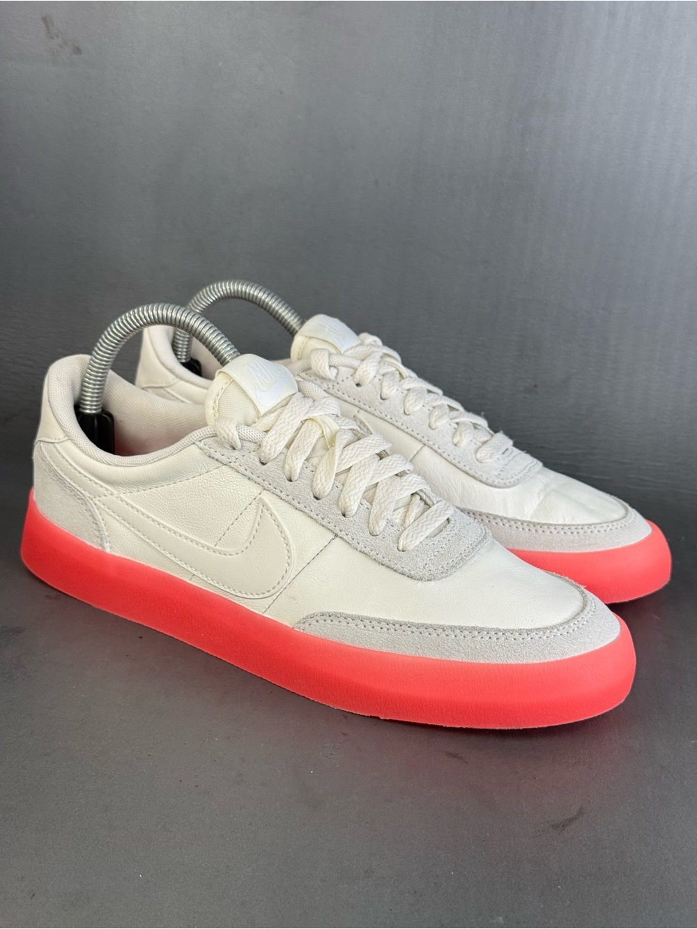 Nike Killshot 2 Sail Flash Crimson athletic sneaker shoes women size 8